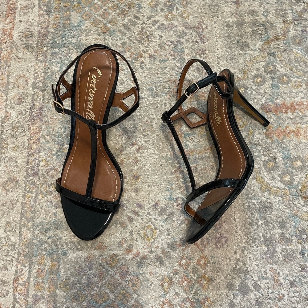 Nwot L'Intervalle Black Heels